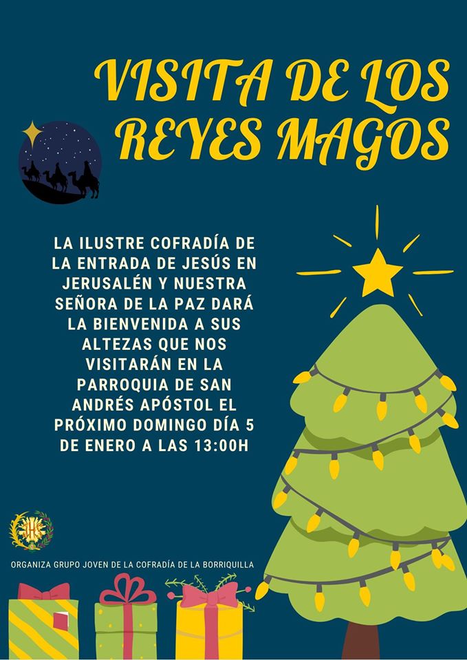 VISITA DE LOS REYES MAGOS 2020 Borriquilla